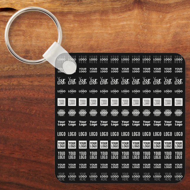 Porte-clés Jusqu'à 12 Logos différents ou images téléchargées (Recto)