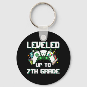 Porte-clés Jusqu'À La 7E Année Gamer Retour À L'École Garçons