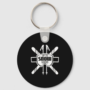 Porte-clés Jusqu'À La Neige Bon Ski Goggings Cool Ski Gif De 