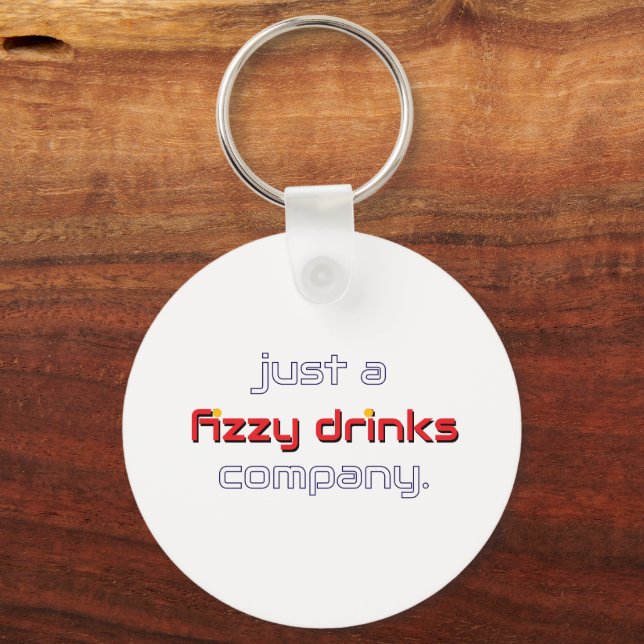 Porte-clés Just a Fizzy Drinks Company Keychain (Recto)