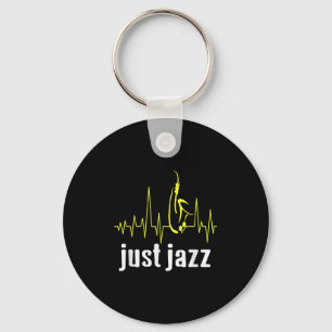 Porte-clés Just Jazz Cool Saxophone Heartbeat Music