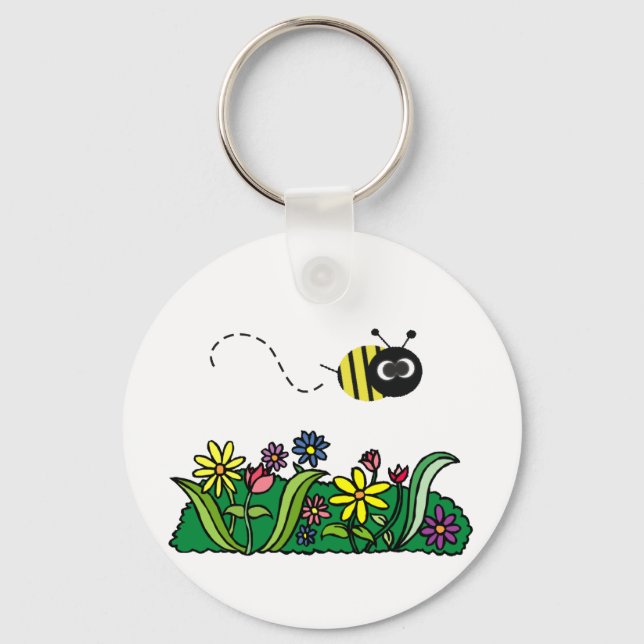 Porte-clés Juste Bee (Recto)
