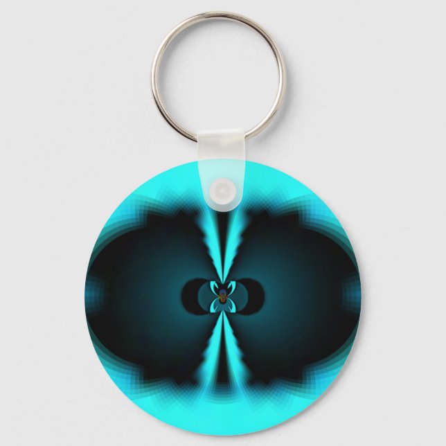 Porte-clés Juste des Cadeaux Hakuna Matata en Bleu (Recto)