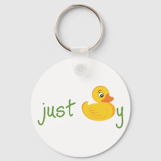 Porte-clés Juste Ducky (Recto)