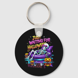 Porte-clés Juste En Attente D'Halloween Éffrayant Été Vibes S