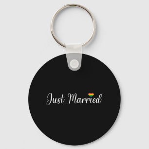 Porte-clés Juste Marié Lgbtq Mariage gay Lesbian mariée Gay H