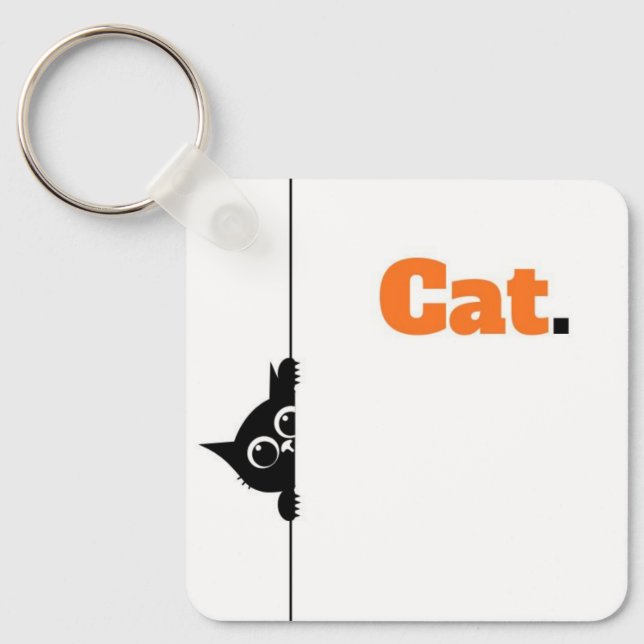 Porte-clés Juste Un Autre Chat (Recto)