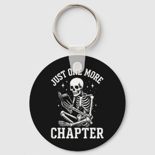 Porte-clés Juste Un Chapitre De Plus Skeleton Lecteur Lecture
