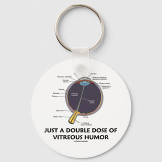 Porte-clés Juste Une Double Dose D'Humour Vitreux (Anatomie D