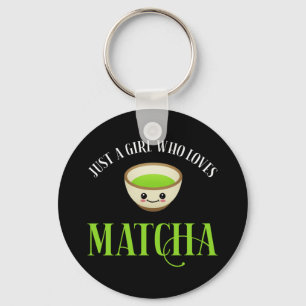 Porte-clés Juste Une Fille Qui Aime Matcha
