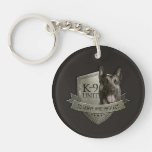 Porte-clés K9 unité - Malinois - berger belge