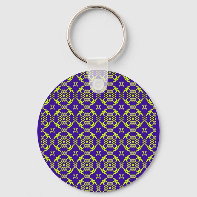 Porte-clés K Porte - clé de conception d'objets d'art (Recto)