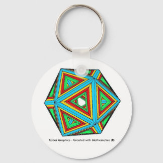 Porte-clés Kabai Graphics - Créé avec Mathematica (R)