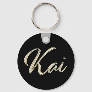 Porte-clés Kai Name whitegold Button