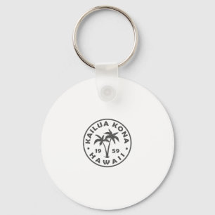 Porte-clés Kailua-kona Hawaii Palmier Hommes Femmes Filles Ga
