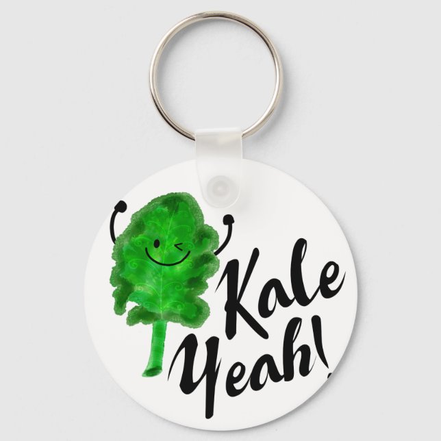 Porte-clés Kale Pun Positif - Kale Ouais ! (Recto)