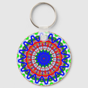 Porte-clés Kaleidoscope Mandalas