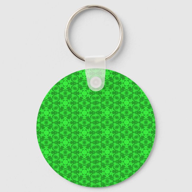 Porte-clés Kaleidoscope vert (Recto)
