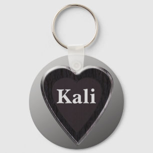 Porte-clés Kali Personalized Heart Keychain par 369MyName