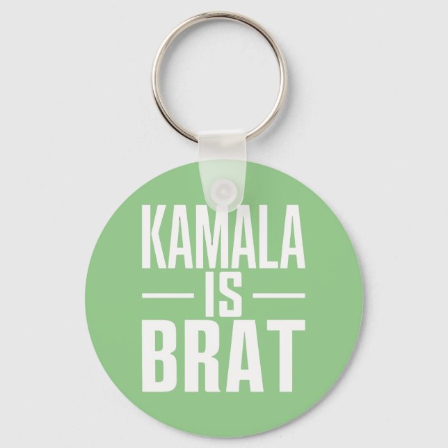 Porte-clés Kamala est une enfant gâtée  (Recto)