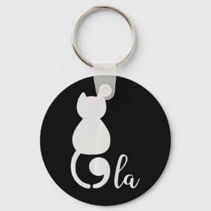 Porte-clés Kamala Harris 2024 Cat Lady Président Comma La Fun