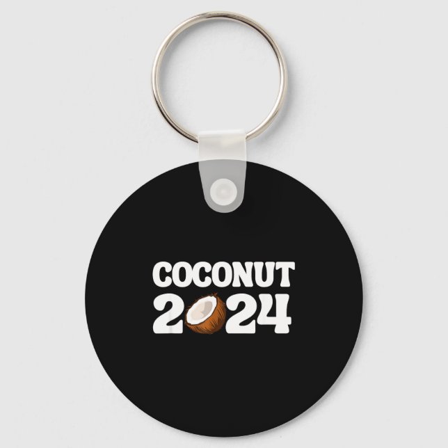 Porte-clés Kamala Harris 2024 déclaration drôle démocrate Coc (Recto)