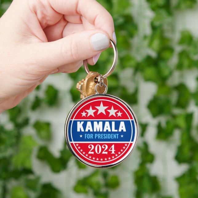 Porte-clés Kamala Harris 2024 Présidente  (Main)