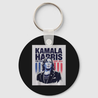 Porte-clés Kamala Harris 47 Le Président Usa America 2024 Ele