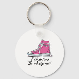 Porte-clés Kamala Harris Chaussures Et Perle Je Comprends L'I