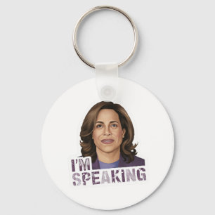 Porte-clés Kamala Harris Je Parle De Citation De Débat Espéra
