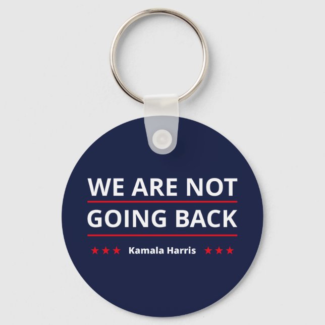 Porte-clés Kamala Harris - Nous Ne Retournons Pas II (Recto)