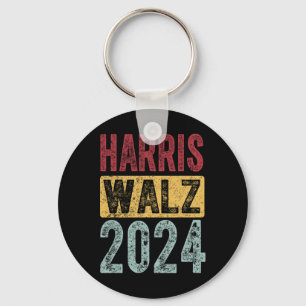 Porte-clés Kamala Harris Tim Walz Waltz Harris Walz Walz Walz