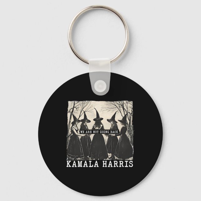 Porte-clés Kamala Harris Tim Wheimer Witch (Recto)