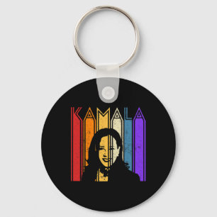 Porte-clés Kamala Harris Vintage Portrait Perturbé Harris 2