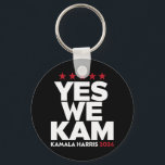 Porte-clés Kamala Harris Yes We Kam for US President 2024<br><div class="desc">Kamala Harris Yes We Kam for US President 2024</div>