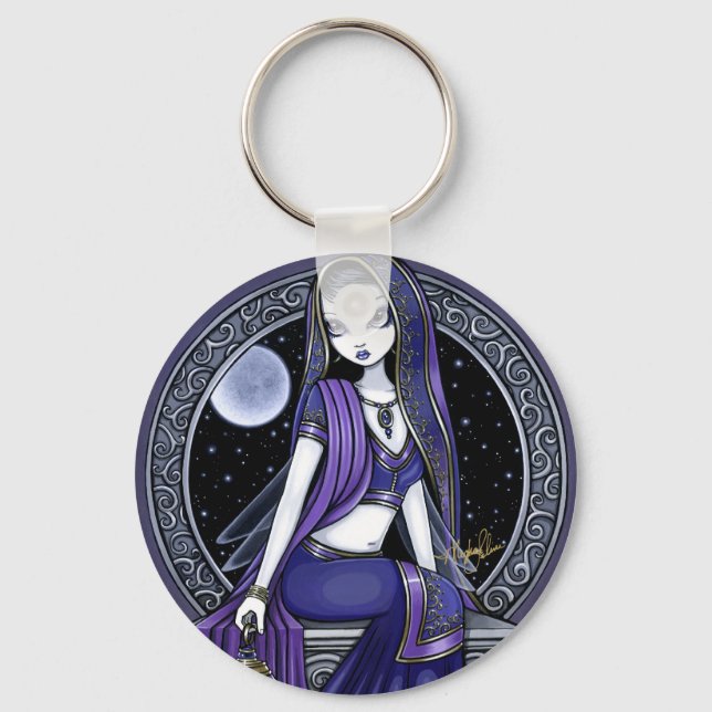 Porte-clés "Kami" Purple Moon Sari Fairy Porte - clé (Recto)