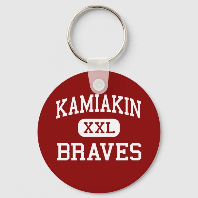 Porte-clés Kamiakin - Braves - High - Kennewick Washington (Recto)