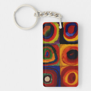 Porte-clés Kandinsky - Cercles concentrés