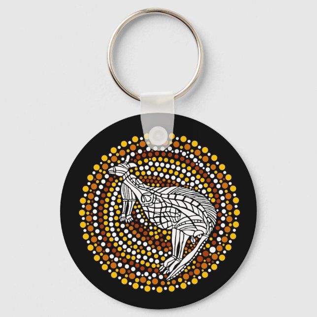 Porte-clés Kangaroo Dreamtime (Recto)