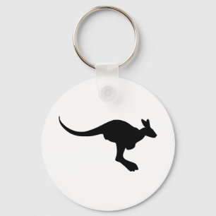 Porte-clés Kangaroo Silhouette
