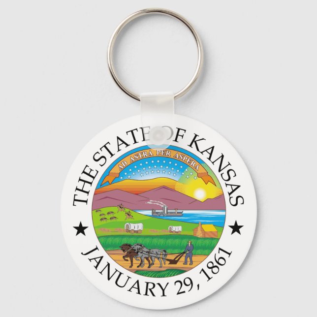 Porte-clés Kansas sign (Recto)