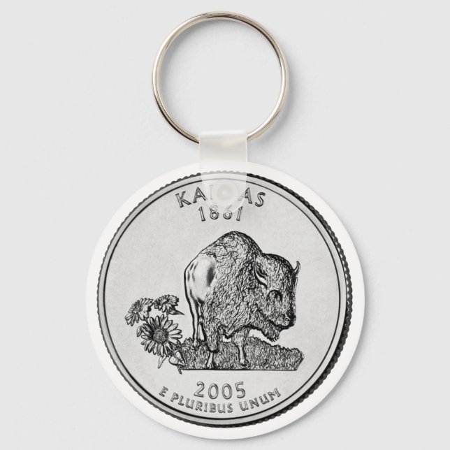 Porte-clés Kansas State Quarter (Recto)