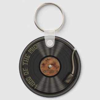 Porte-clés Karaoke LP Vinyl Record Porte - clé