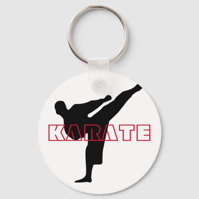 Porte-clés Karaté (Recto)
