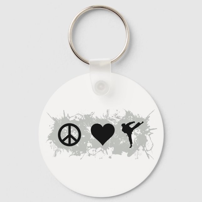 Porte-clés Karaté 1 (Recto)