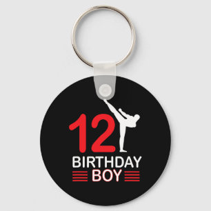 Porte-clés Karate Anniversaire Tee Boy Cadeau Enfants Taekwon