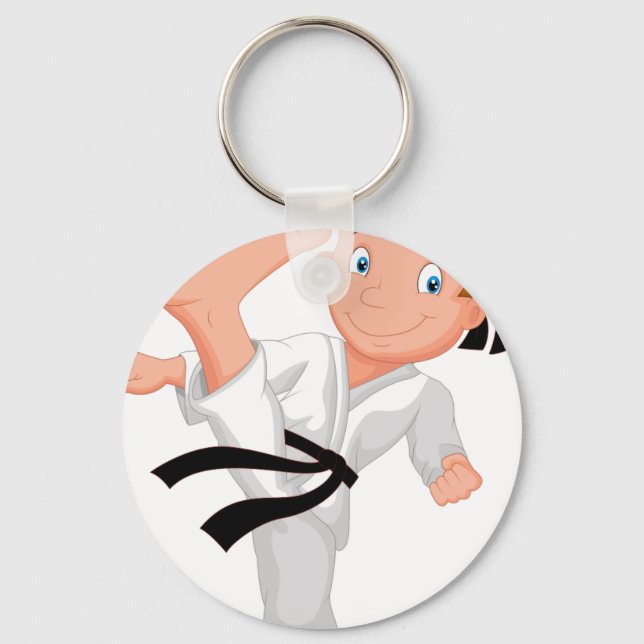 PORTE-CLÉS KARATE GARY (Recto)
