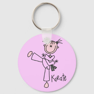 Porte-clés Karate Girl Tshirts and Gifts