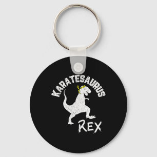 Porte-clés Karate Karatesaurus Rex Dinosaure Drôle d'Art Mart