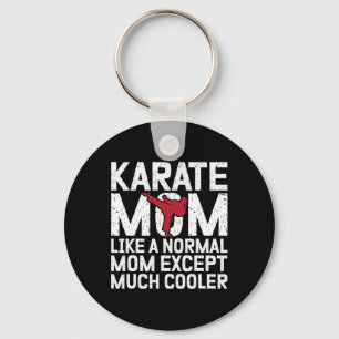Porte-clés Karate Maman Comme Une Maman Normale Sauf Beaucoup